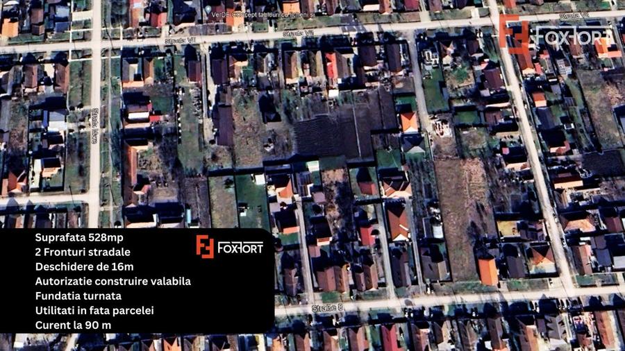 COMISION 0% Teren de vanzare, Sacalaz - Autorizatie de construire valabil