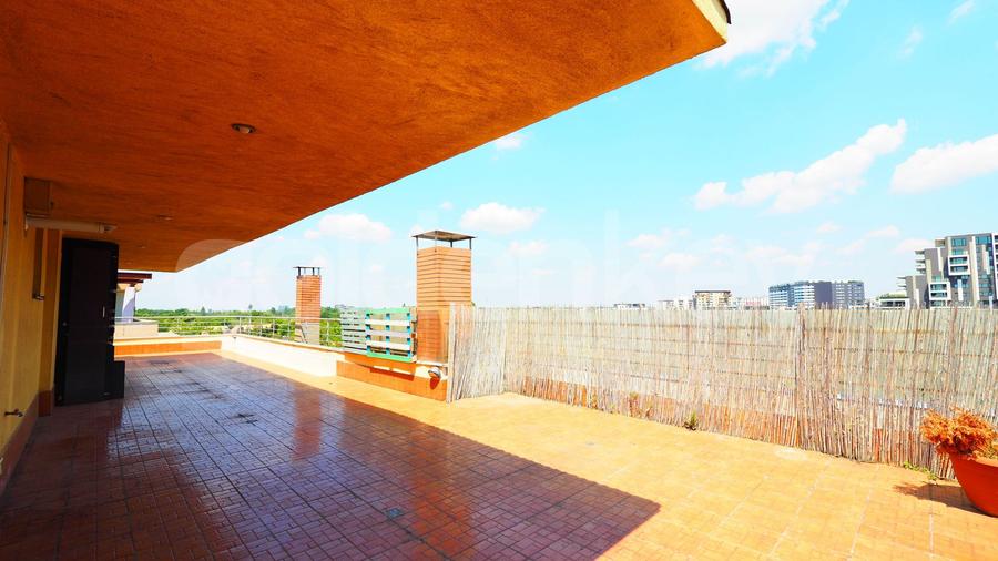 Penthouse generos cu 6 camere, 4 bai | 204mp terasa | 2 garaje