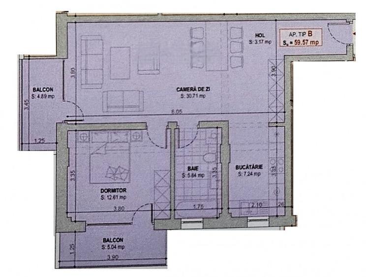 Apartament nou 2 cam, Terezian, COMISION 0%