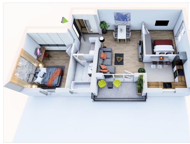 APARTAMENT 3 CAMERE