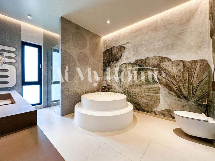 Penthouse Ultra Luxury cu 5 camere,  complet renovat,2 parcari,boxa,terase 195mp - 41