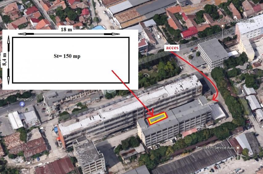 Inchiriez spatiu 150 mp Guban