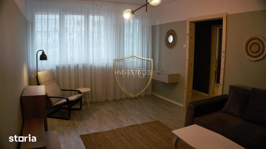 Apartament cu 2 camere | Proximitate metrou | Proaspat renovat | 1 Mai - 5