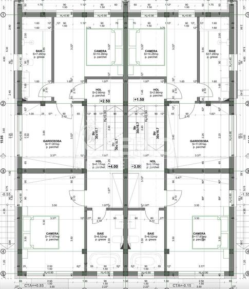Duplex premium in Manastur | 179 mp utili | 250 mp teren | Garaj