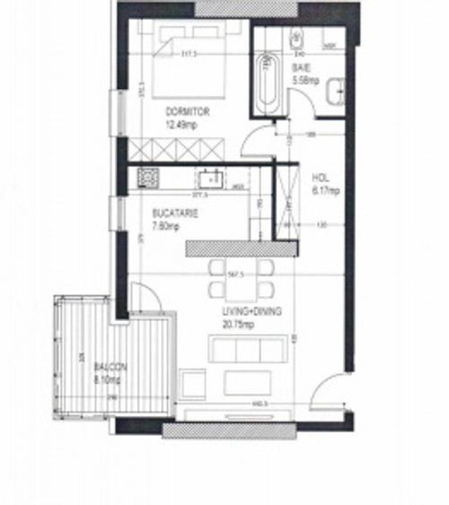2 Camere | One Herastrau Plaza | loc parcare și boxa