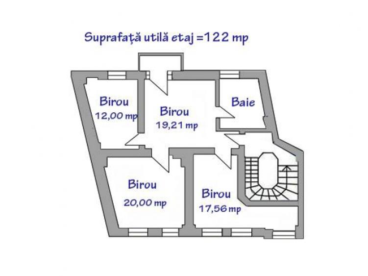 Spatiu  birouri de vanzare, zona Ultracentral, 490 mp #8133