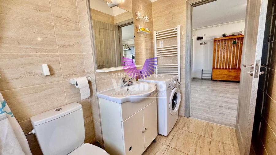 Apartament 2 Camere Utilat si Mobilat -Balcon si Parcare - Cartier Arhitectilor