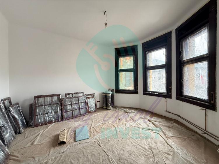 Apartament boieresc partial renovat