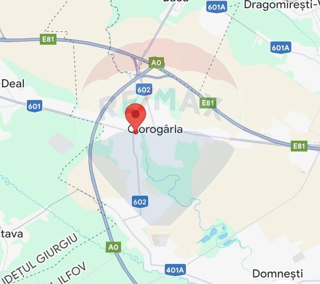 Teren Intravilan 900mp, Deschidere 15,53mp, Imprejmuit - Ciorogarla