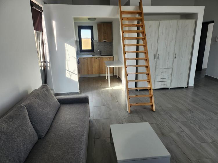 Loft spatios, etaj 12, cu acces exclusiv la toata terasa blocului, gazon natural