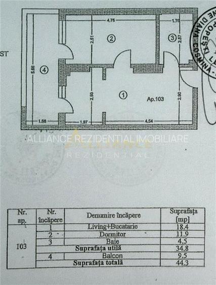 De vanzare apartament 2 camere – etaj 1/7, bloc modern cu 2 lifturi - 20