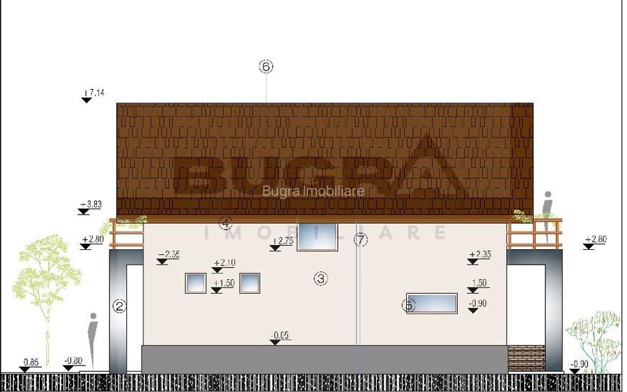 Teren 660 mp - autorizatie constructie, Chinteni - 3