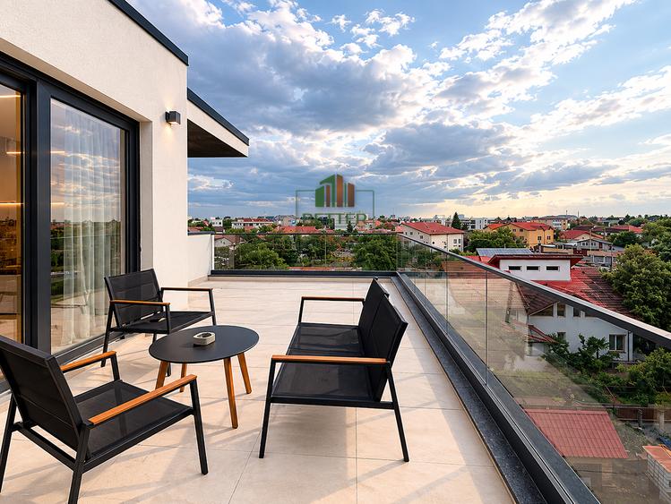 Penthouse 3 Camere | 2 Băi | Suprafață 123 mp | 2 Parcări | Prima Închiriere