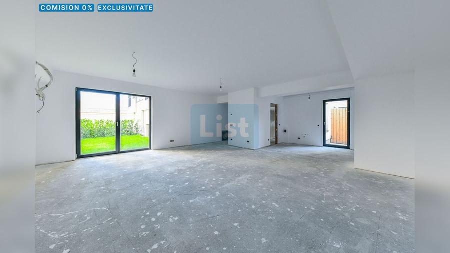 Apartament 2 camere, 77,9 mp utili , parter cu grădină