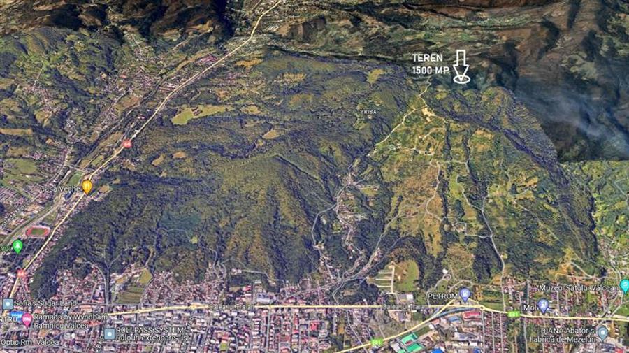 DEALUL MALULUI, TEREN 1500 MP INCONJURAT DE PADURE