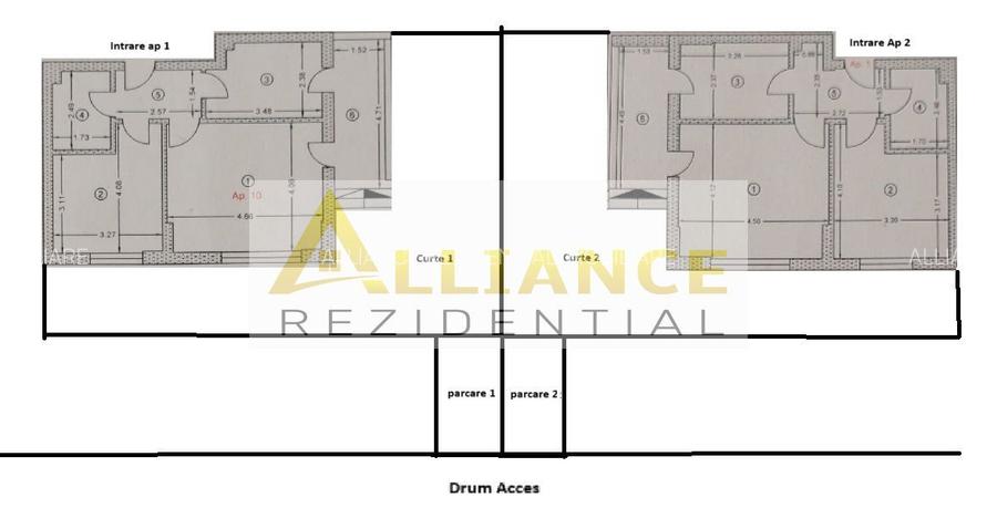 2 X 2 CAM CURTE METROU LEONIDA 15 MIN MOBILAT UTILAT PARCARE - 12