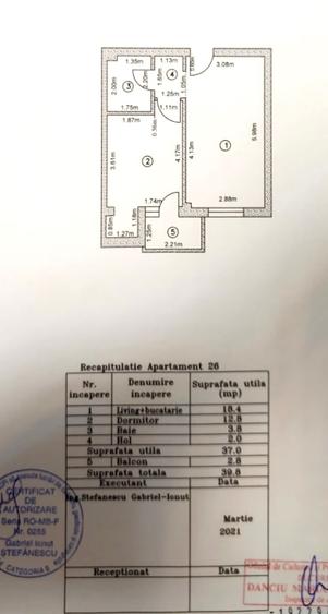 Sector 4, 2 camere -90000 Euro