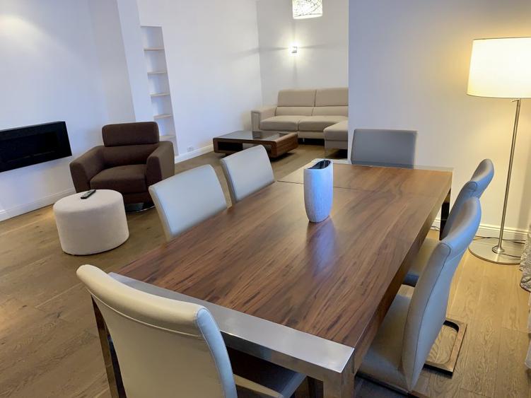 PROPRIETAR ap Domenii, Sandu Aldea 3cam 100mp et 1/4 renovat mobilat utilat