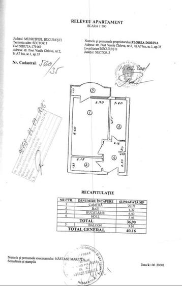 Garsonieră decomandată  – Zona Nerva Traian, etaj 2/8, -COMISION0%