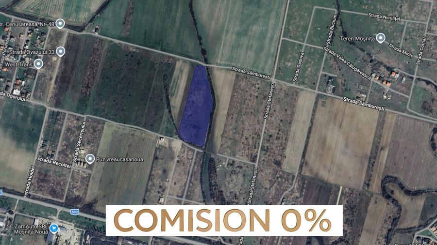 COMISION 0 | Terenuri pentru blocuri locative | Moșnița Nouă