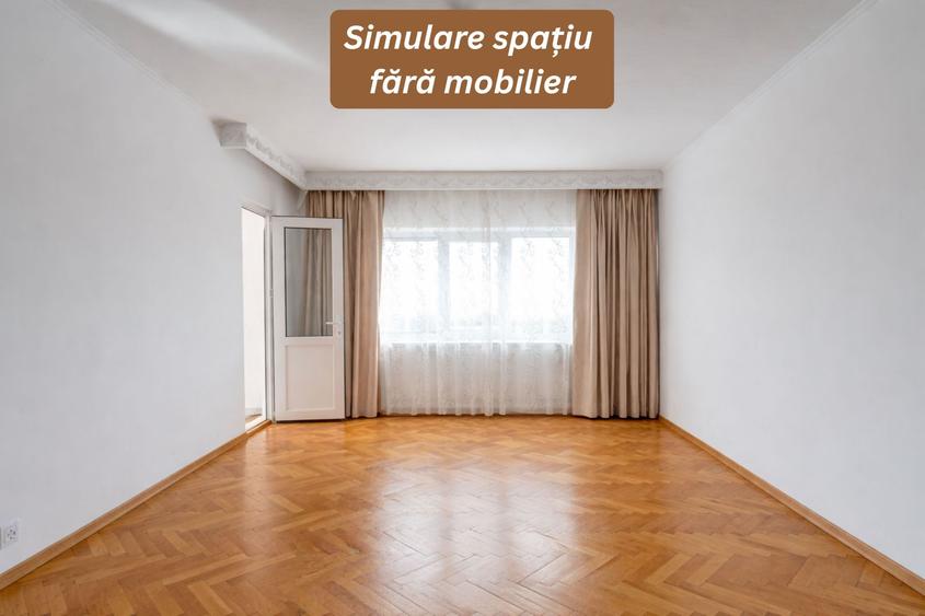 INEL 2 – Dezrobirii – 3 camere decomandate, 2 bai, etaj 3/4, bloc 1987 - 4