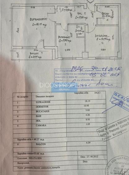 Apartament de vânzare – Vasile Alecsandri - 1