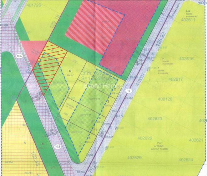 Parcela teren Mosnita  - Zona Kaufland - 3