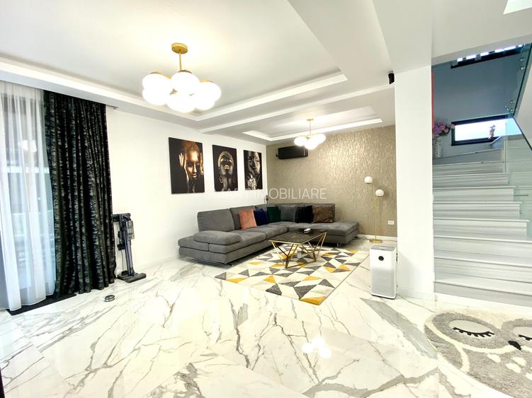 Vila lux 160 mp, mobilata si utilata(garaj ) - 8