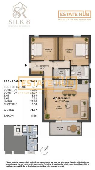 Apartament nou 3 camere aproape de zona centrala a Clujului - 2
