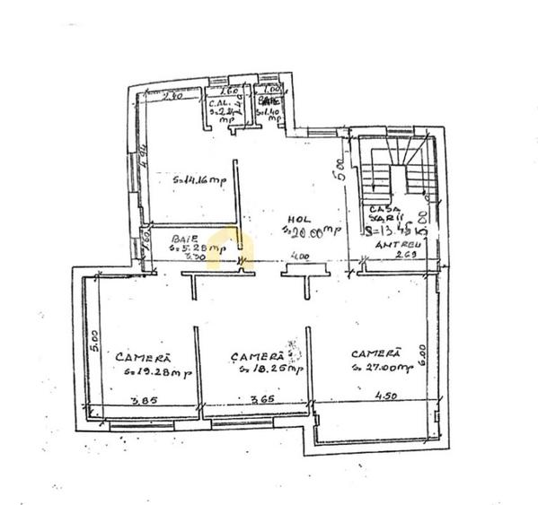 Apartament  de inchiriat I 5 incaperi I la casa | Zona Parcul Central - 3