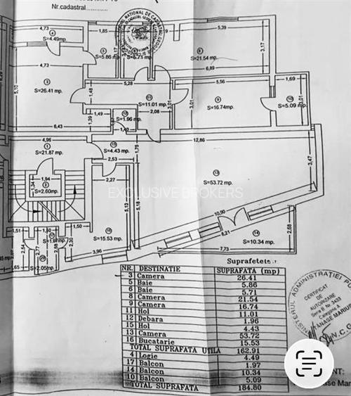 VANZARE 4 CAMERE NORDULUI  BLOC BOUTIQUE  PARCARE - 23