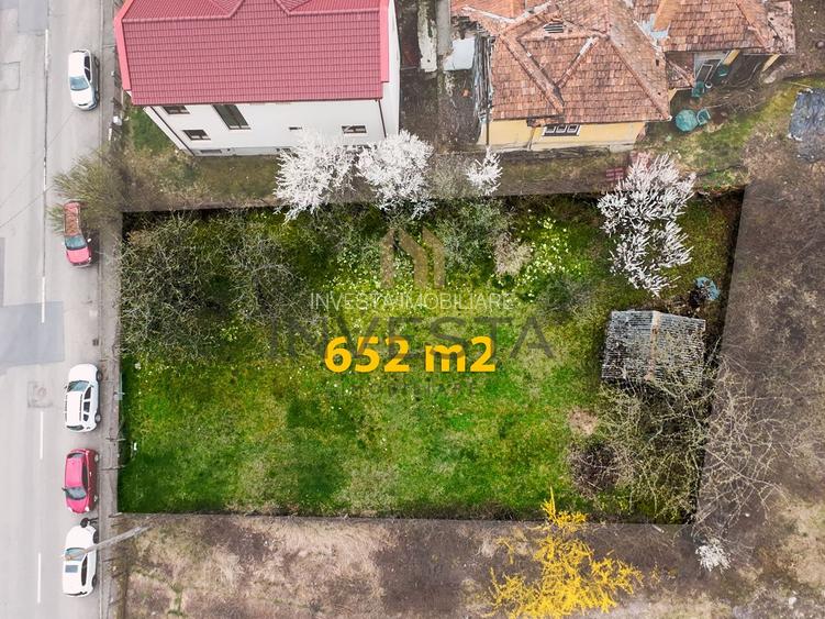 Exclusivitate! Oportunitate rara! Teren exclusivist! 652 mp front 19! - 2