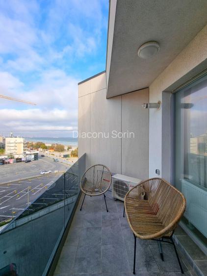 Studio cochet cu vedere la mare, langa nisip - 8