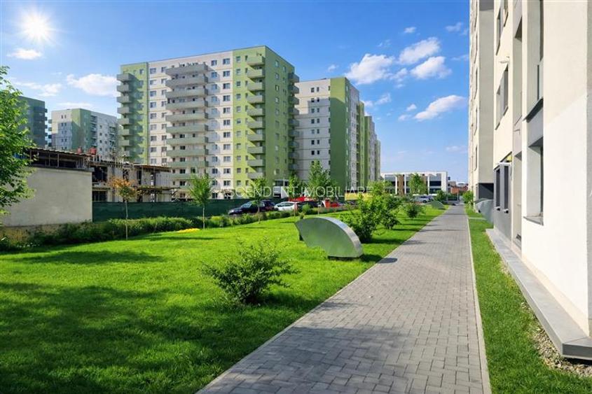Garsoniera, decomandata, 54mp, terasa, Platinum Residence, Tractorul, Brasov - 5