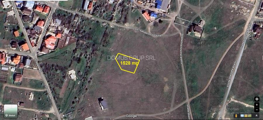 Teren 1528 mp - Oras Techirghiol - Gradina Botanica - 2