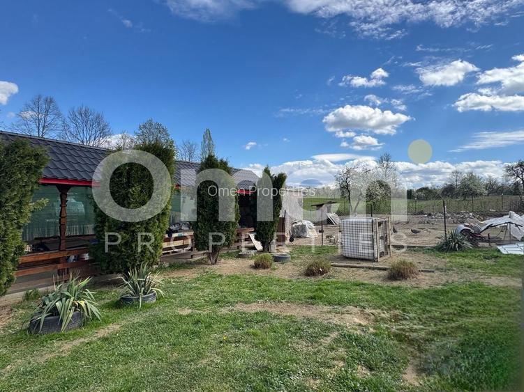 Casă nouă pe un nivel + teren 1450 mp | foișor rustic | Satu Nou de Sus - 12