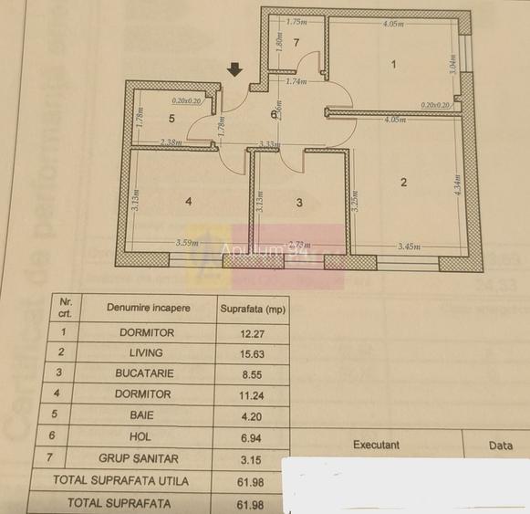 Apartament 3 camere 62mp Popești Leordeni Metrou Berceni si Leonida - 9