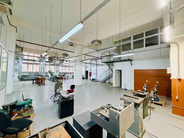 Bloc cu doua etaje de inchiriat, 2200 mp - 5 euro mp, Langa M Dimitrie Leonida - 19