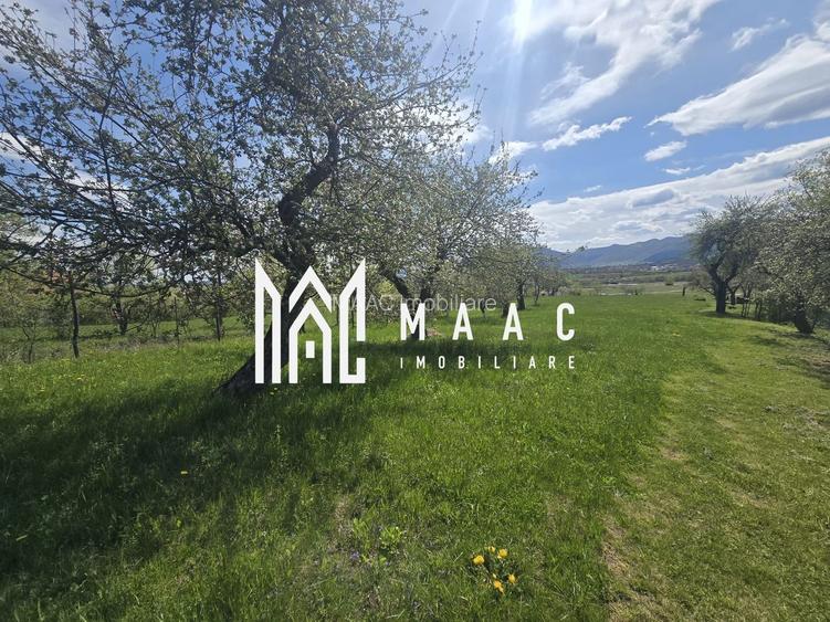 Teren 5400 mp superb cu livada si vedere spre munti Orlat - 12