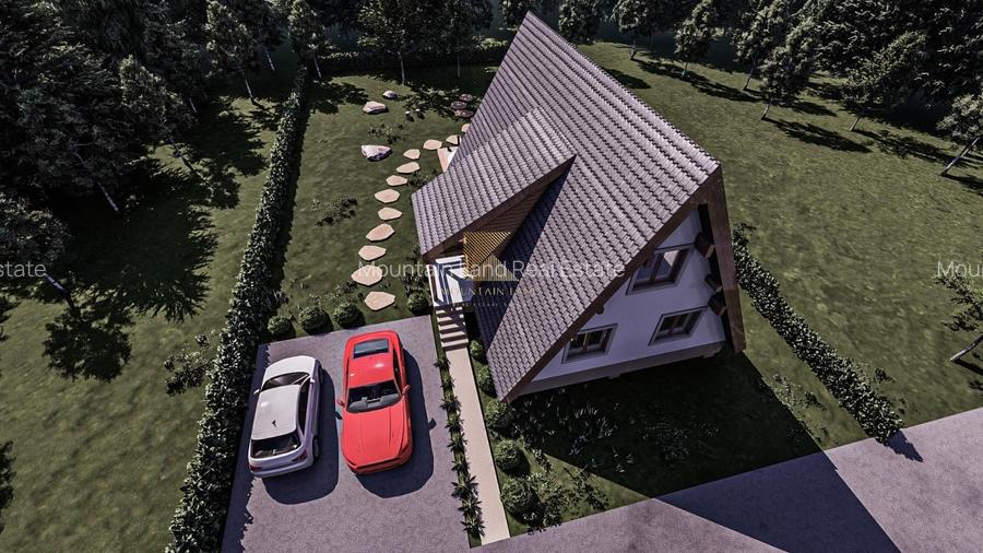 Casa noua in faza de proiect | A-frame | ideala investitie | Rasnov - 5