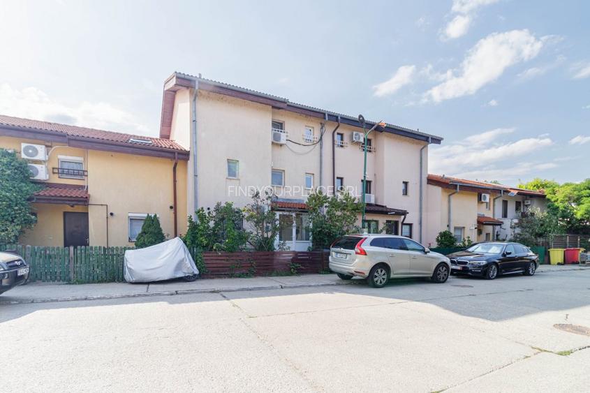 Vila în complexul Azur-Pipera,curte 100mp,loc de parcare,COMISION0 - 24