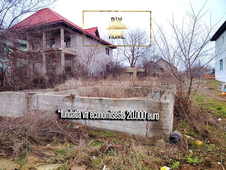 Teren cu fundatie Palazu Mare Valea Morii - 6