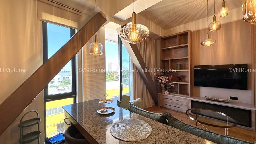 REA1028848 Apartament 2 camere mobilat Aviatiei - 9
