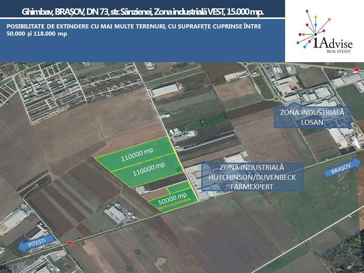 Teren de 15400 mp ideal constructii industriale sau logistice - 4