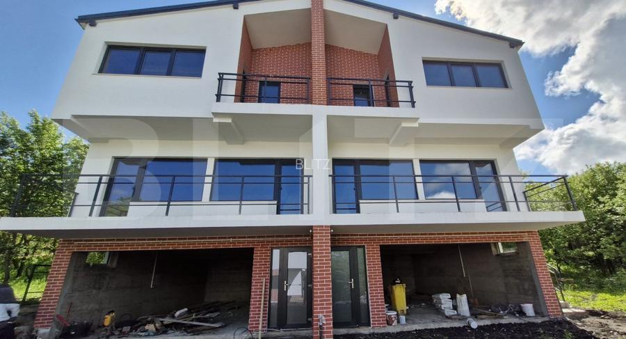 Duplex semifinisat cu teren si garaj, intr-o zona linistita aproape de oras - 3