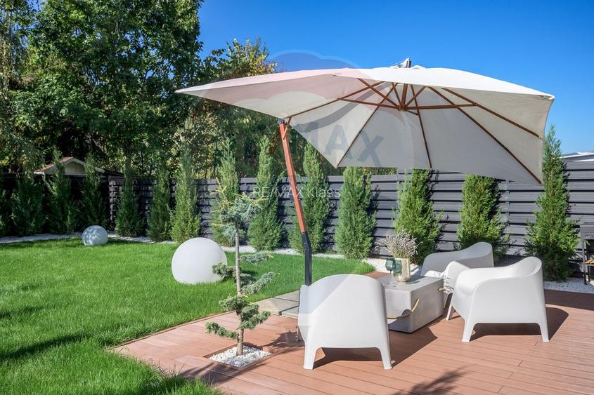 Vila luminoasa, mobilata si utilata Corbeanca / ansamblu cu piscina - 23