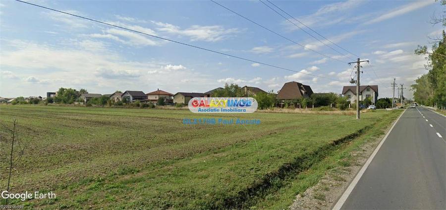 Vand teren 7 Ha cu PUZ aprobat zona Mixta sosea Balotesti Caciulati - 2