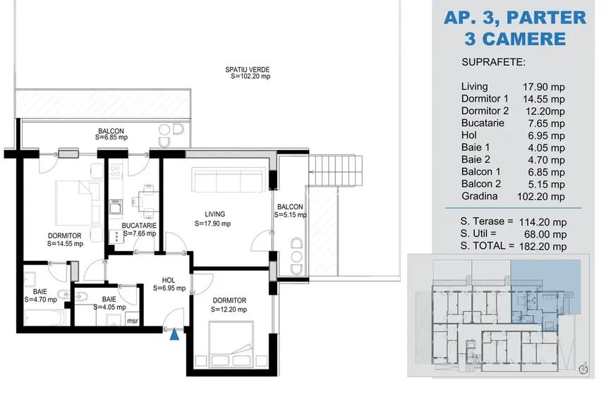 Apartament 3 camere decomandat Theodor Pallady metrou Nicolae Teclu - 5