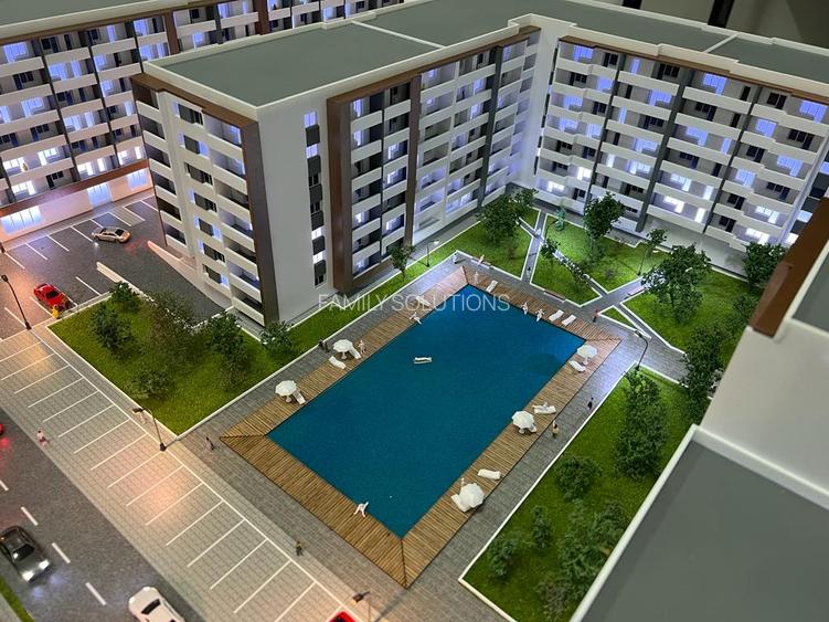 Metrou Berceni 300m - 2 camere studio - piscina/parc/metrou - 2