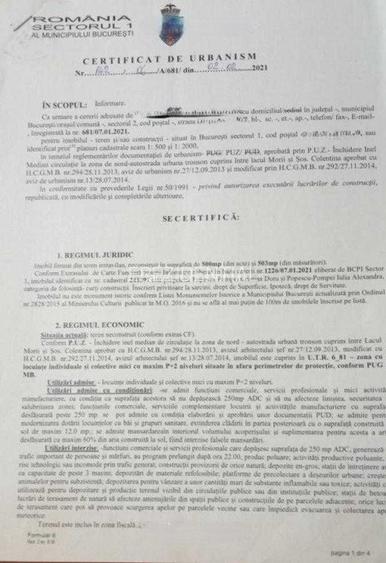 Teren intravilan-zona  Metrou 1 MAI/  Bulevardul Ion Mihalache - 3